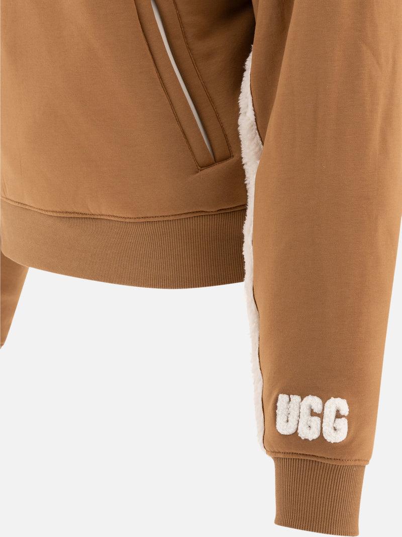Vietti Ugg Felpa con mezza zip "Lydi" Offerta speciale
