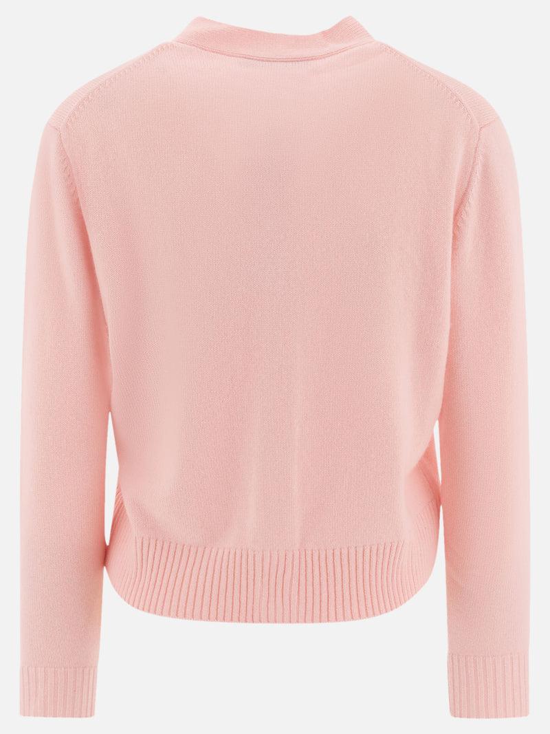 Vietti Maison Kitsuné Cardigan con ricamo "Fox Head" Fornitura limitata