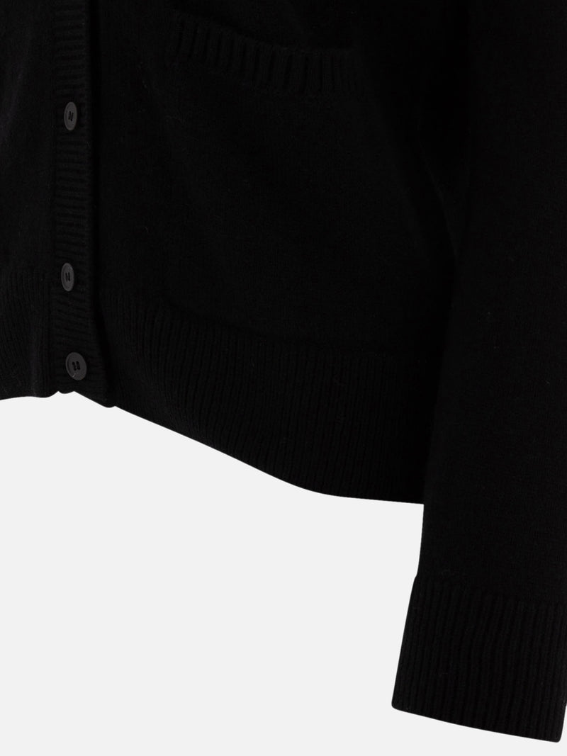 Vietti Maison Kitsuné Cardigan boxy "Baby Fox" Offerta esclusiva