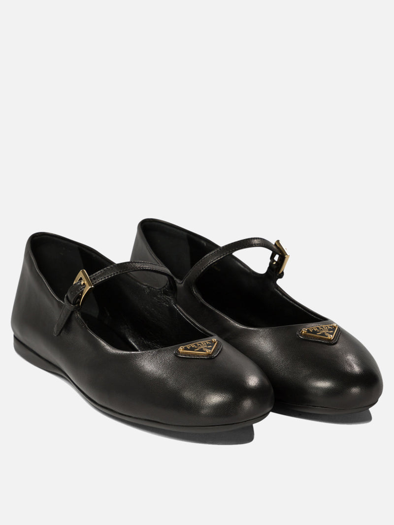 Vietti Prada Ballerine in nappa Black Friday