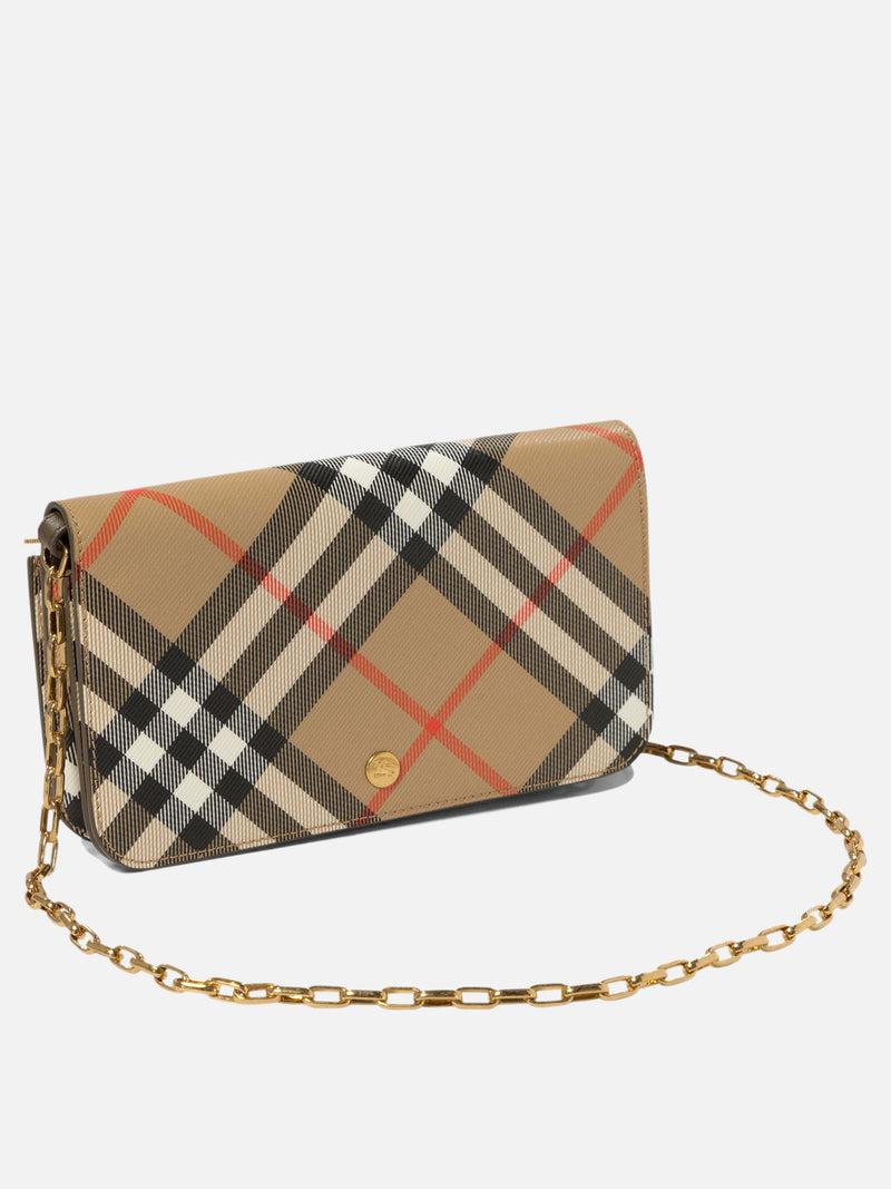 Vietti Burberry Borsa a tracolla "Check" Ultimi due giorni