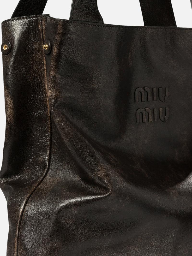 Vietti Miu Miu Borsa a spalla in pelle Promozione temporanea