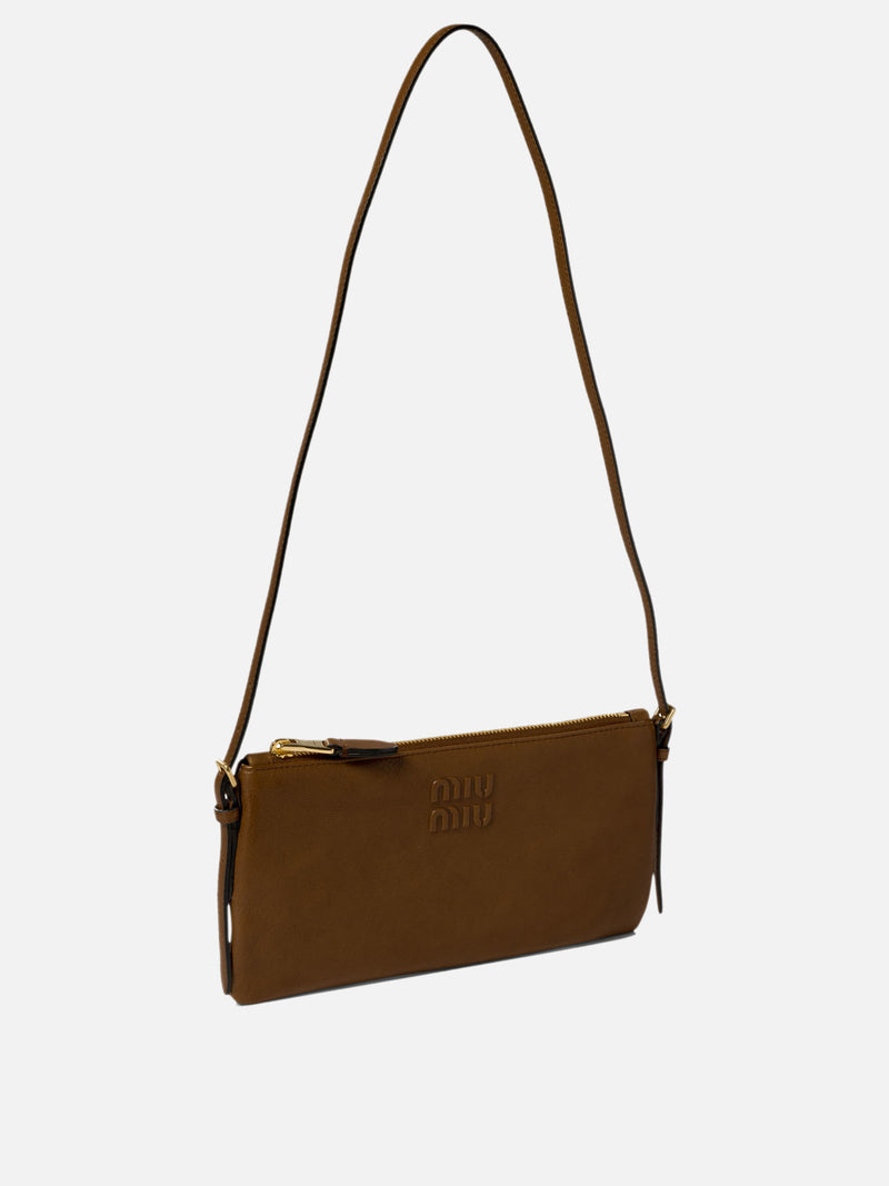 Vietti Miu Miu Mini pouch in nappa Super sconto