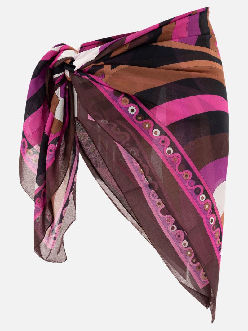 Vietti Pucci Sarong con stampa Iride e Onde Offerta esclusiva