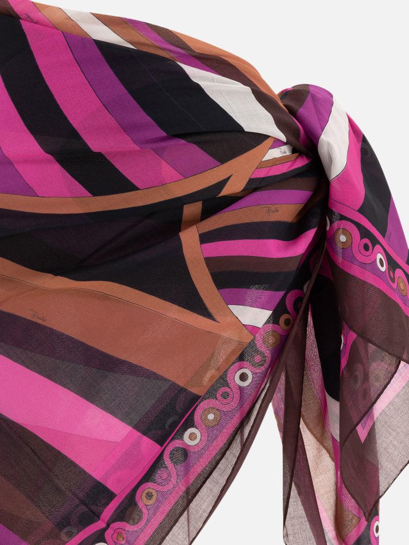 Vietti Pucci Sarong con stampa Iride e Onde Offerta esclusiva