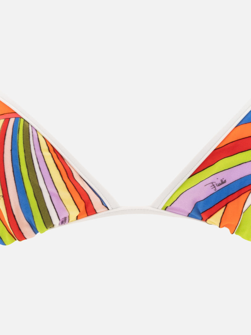 Vietti Pucci Top bikini con stampa Iride Offerta per la Festa della Mamma