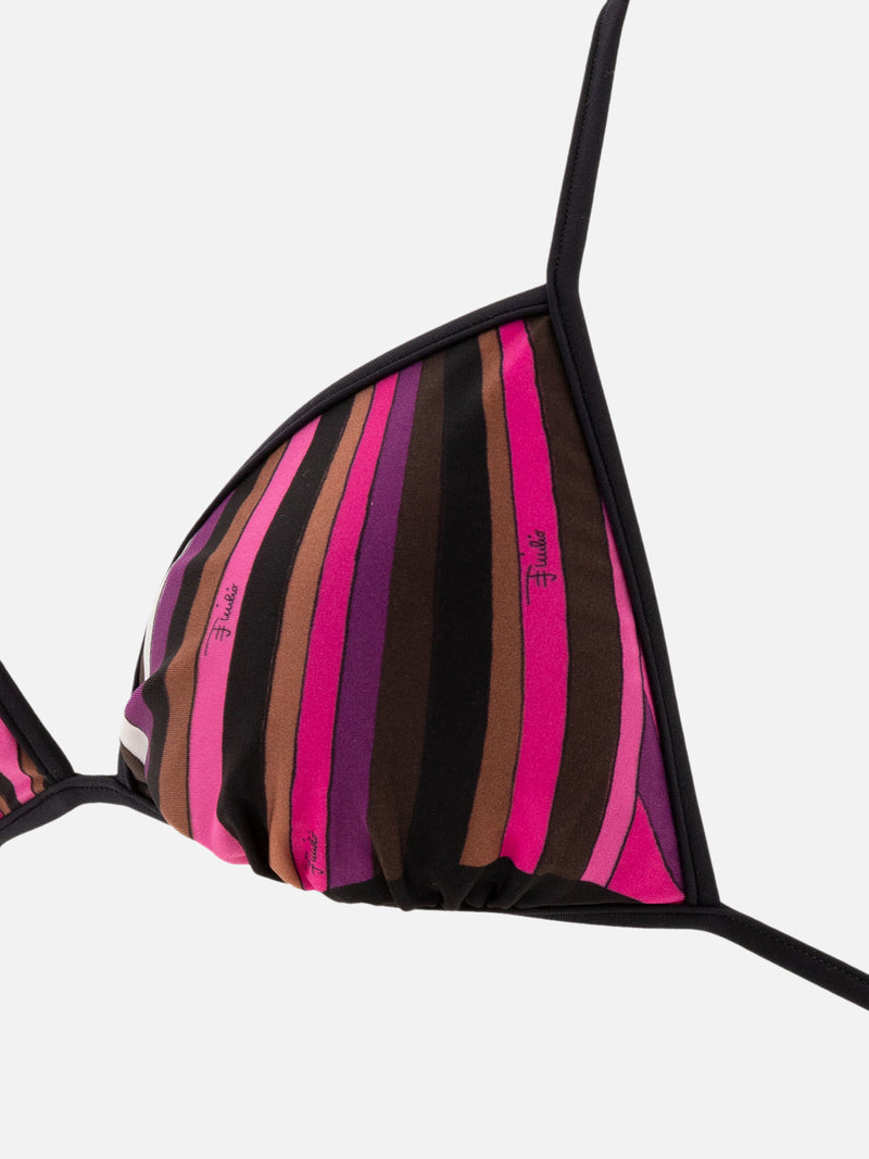 Vietti Pucci Top bikini con stampa Iride Offerta Giorno del Papà