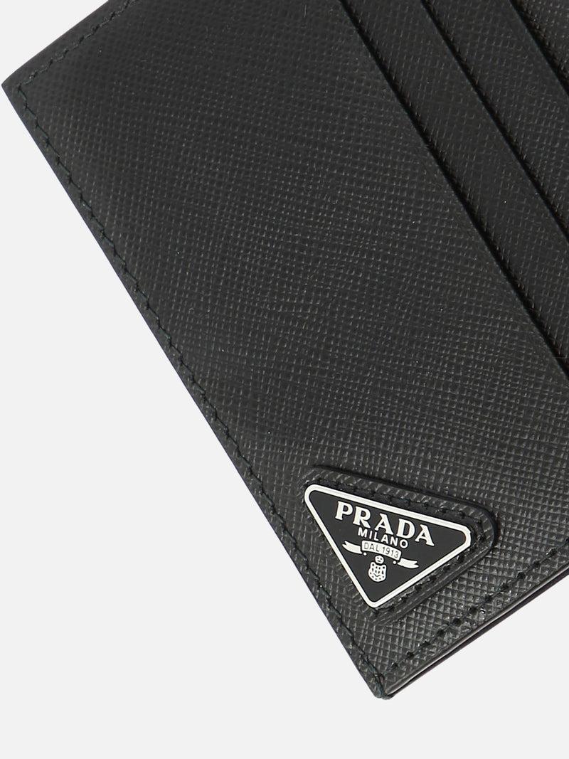 Vietti Prada Portacarte in Saffiano Latest stili