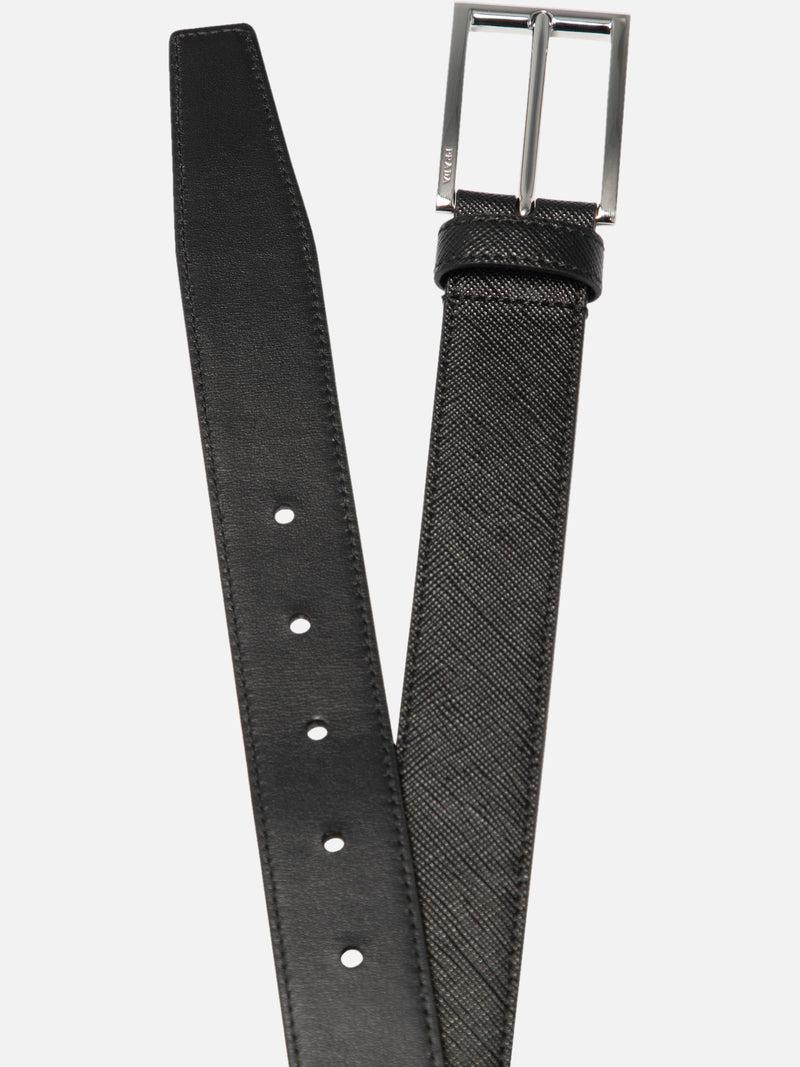 Vietti Prada Cintura in pelle Saffiano Fino al 65% di sconto