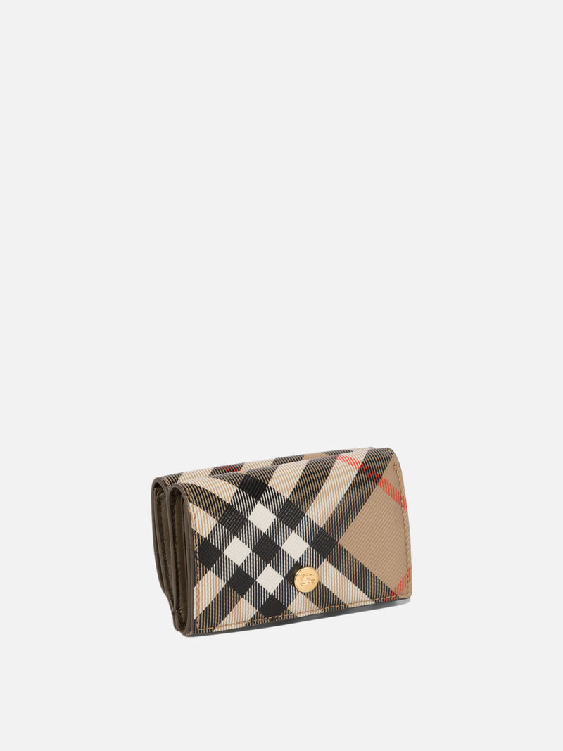 Vietti Burberry Portafoglio compatto "Check" Latest stili