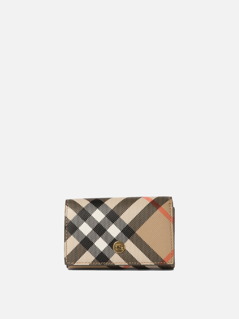 Vietti Burberry Portafoglio compatto "Check" Latest stili