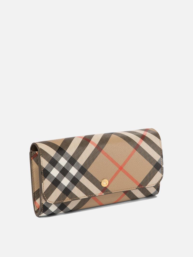 Vietti Burberry Portafoglio continental Check Ultimi due giorni