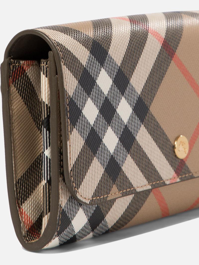 Vietti Burberry Portafoglio continental Check Ultimi due giorni