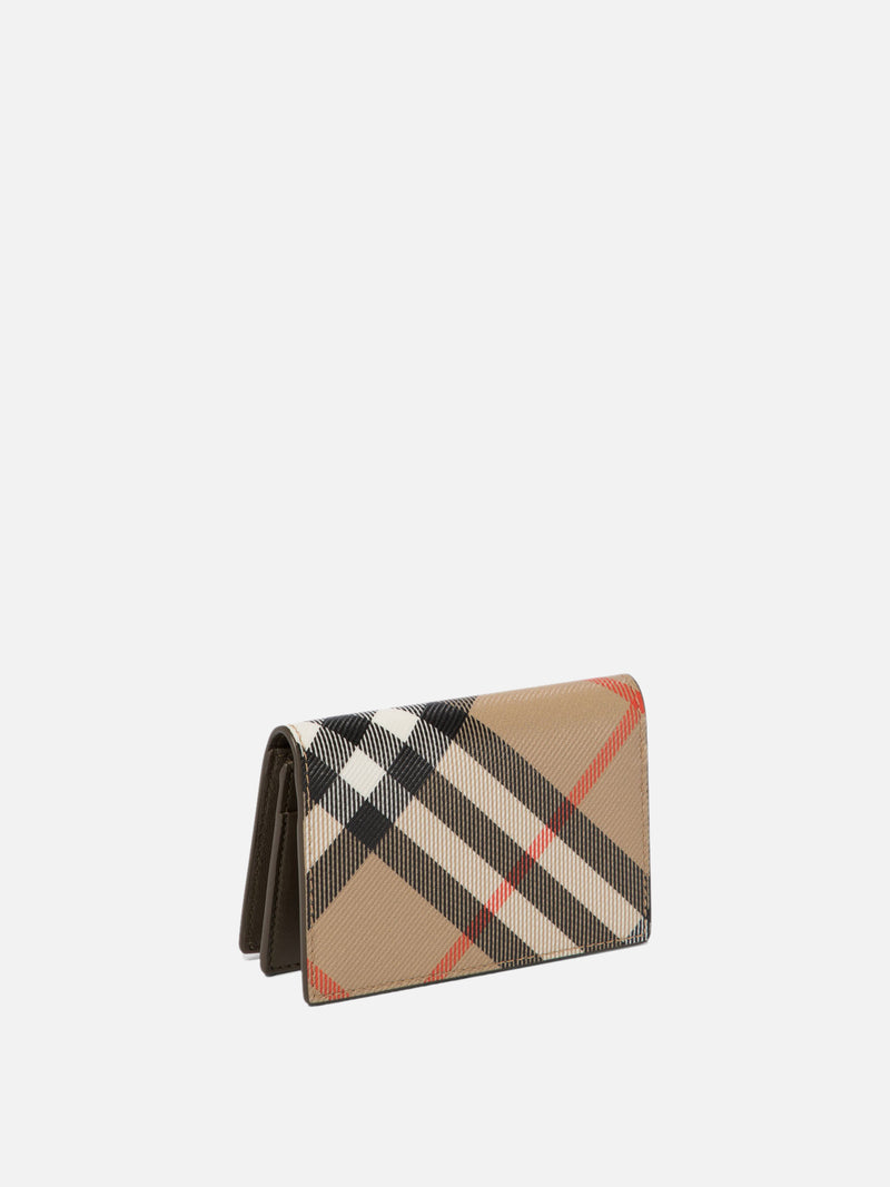 Vietti Burberry Portacarte bi-fold "Check" Fino al 60% di sconto