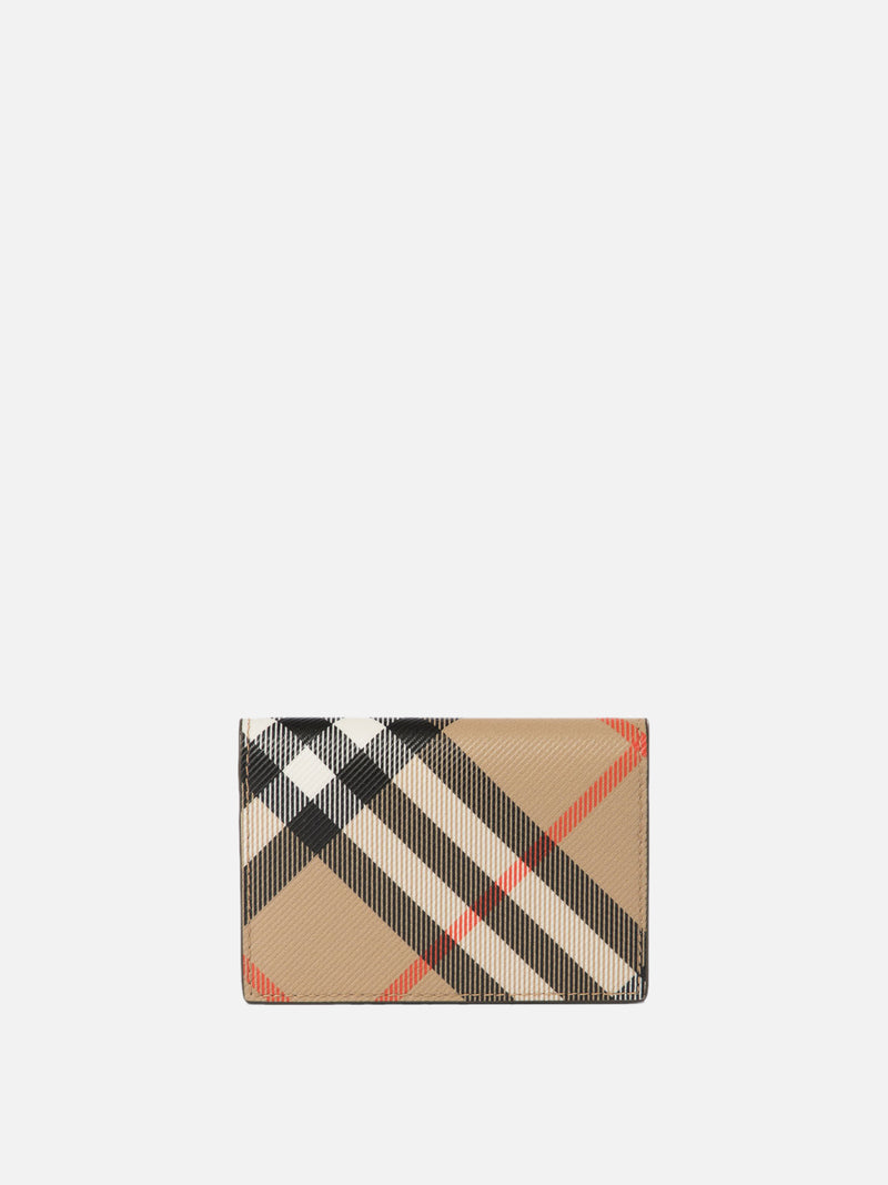 Vietti Burberry Portacarte bi-fold "Check" Fino al 60% di sconto