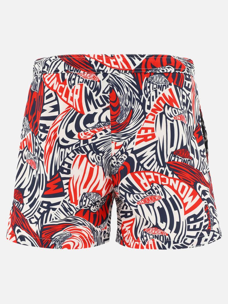 Vietti Moncler Boxer da mare con stampa Hotsell