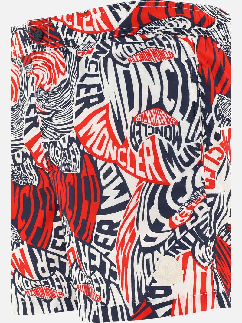 Vietti Moncler Boxer da mare con stampa Hotsell