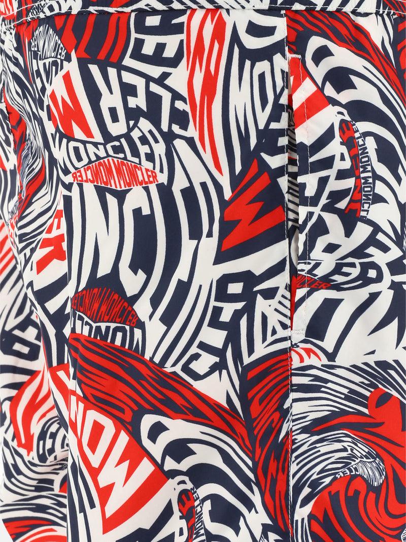 Vietti Moncler Boxer da mare con stampa Hotsell
