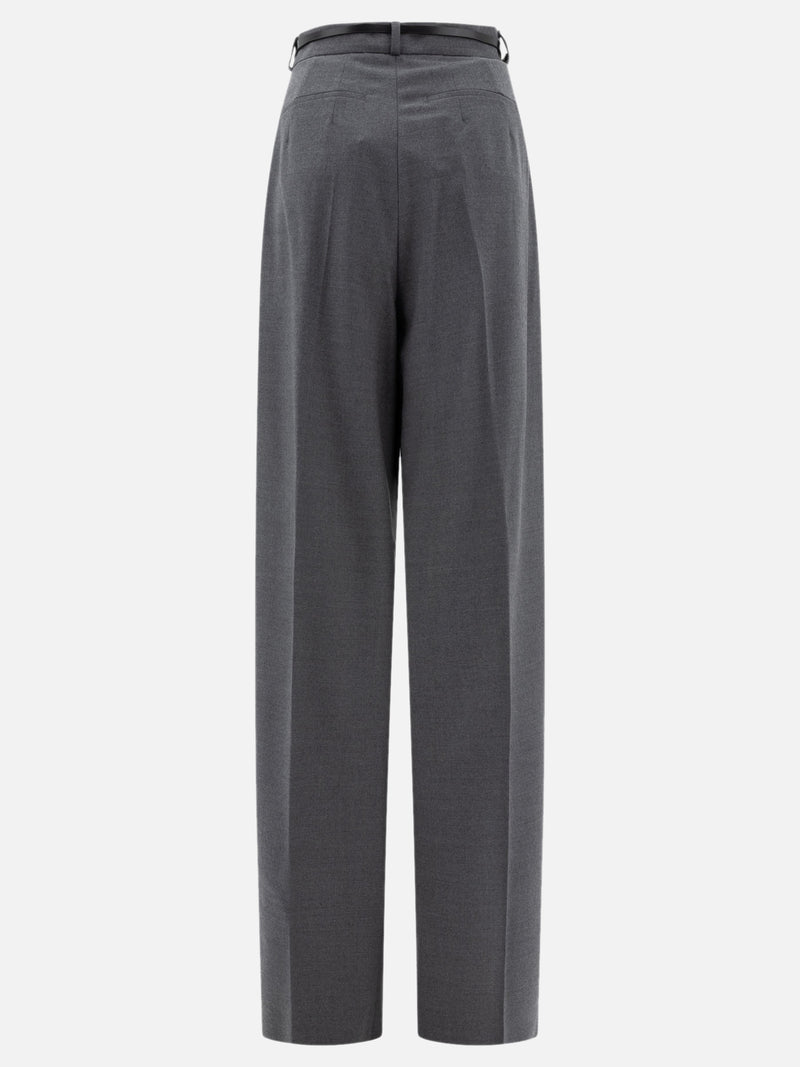 Vietti Max Mara Sportmax Pantaloni oversize in lana stretch Offerta esclusiva