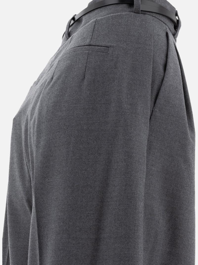Vietti Max Mara Sportmax Pantaloni oversize in lana stretch Offerta esclusiva