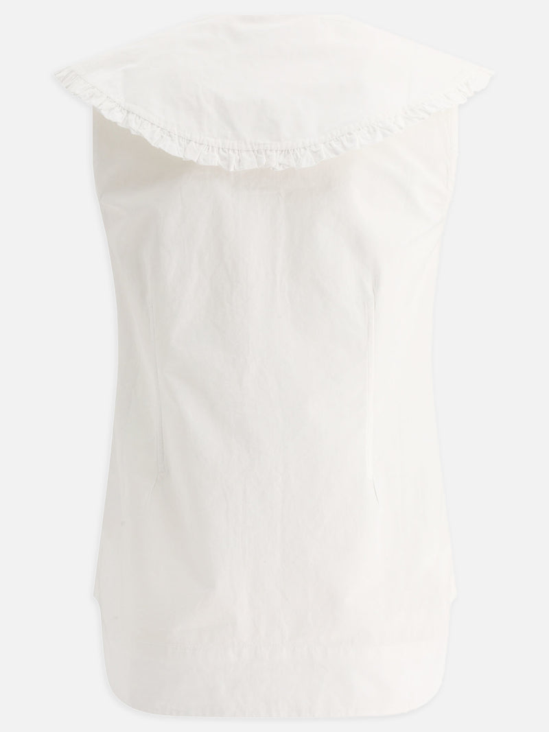 Vietti Ganni Blusa in popeline Duty-free