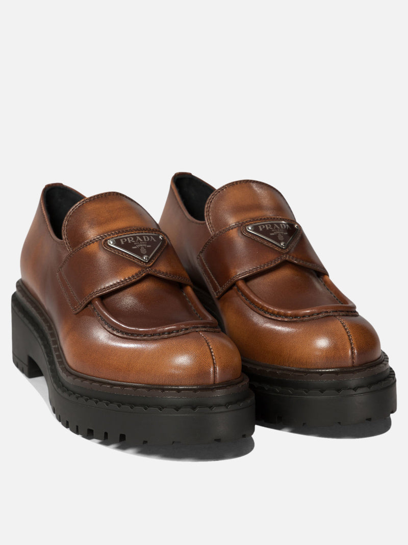 Vietti Prada Mocassini "Double Chocolate" Convenienza