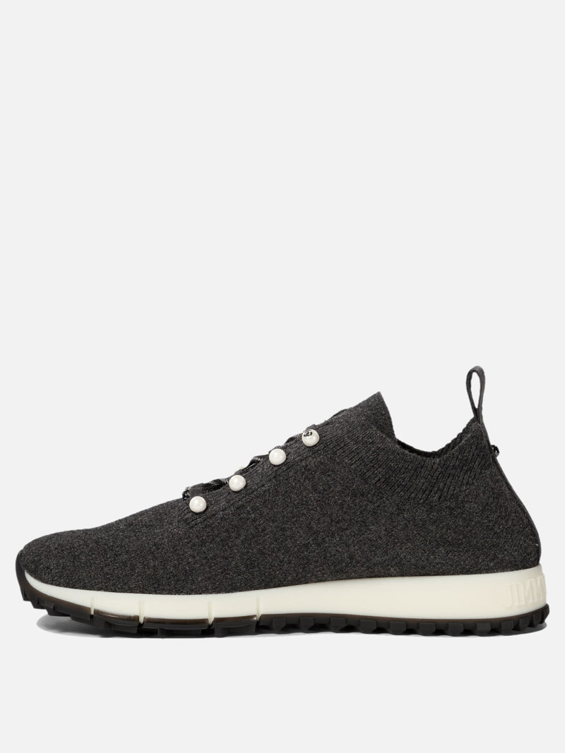 Vietti Jimmy Choo Sneaker in cashmere "Veles" Offerta