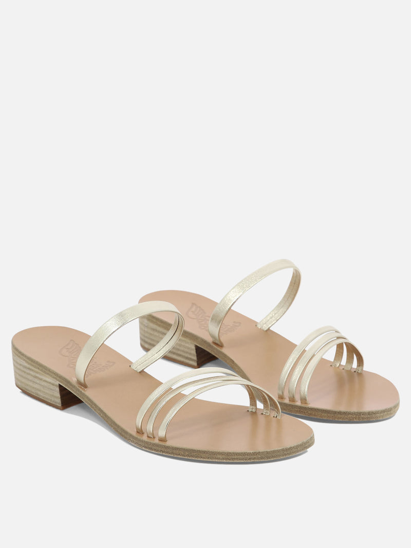 Vietti Ancient Greek Sandals Sandali "Siopi Heel" Nuova