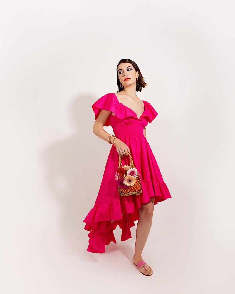 ﻿Y'am Capri Maria Long Dress