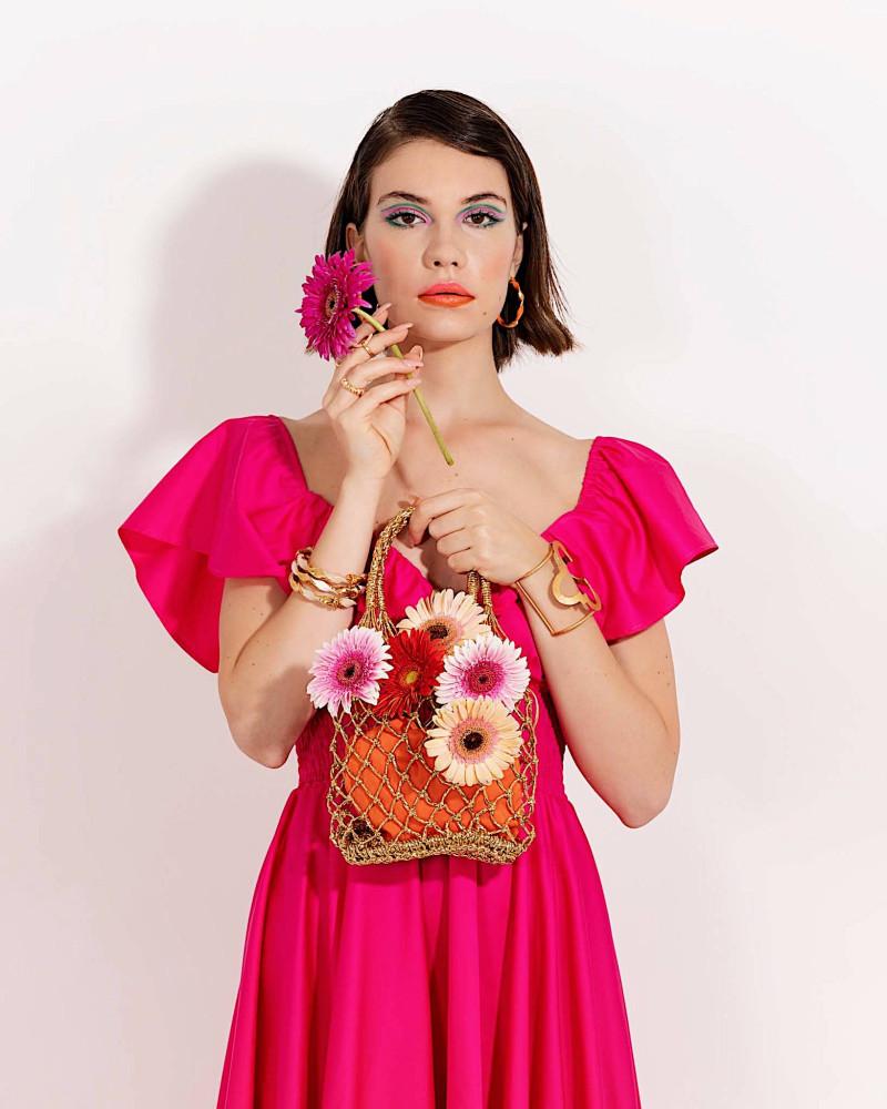 ﻿Y'am Capri Maria Long Dress Vendita Calda