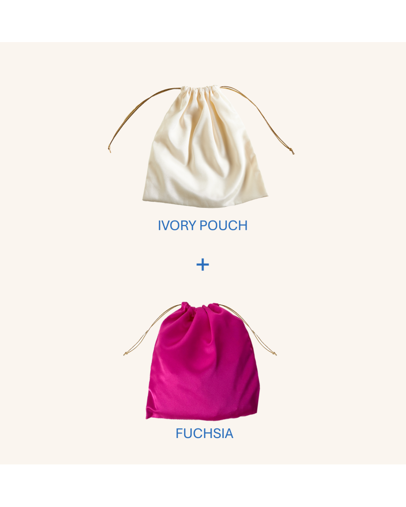 Y'am Capri Helenuccia Bag + un sacchetto colorato fuchsia Prezzo di fabbrica