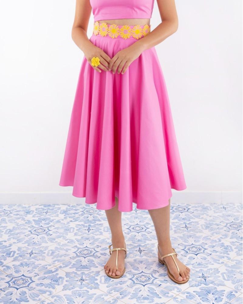 Y'am Capri Ingrid Skirt Margherite I Più Venduti