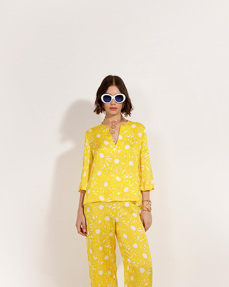 Y'am Capri Olivia shirt Promozione
