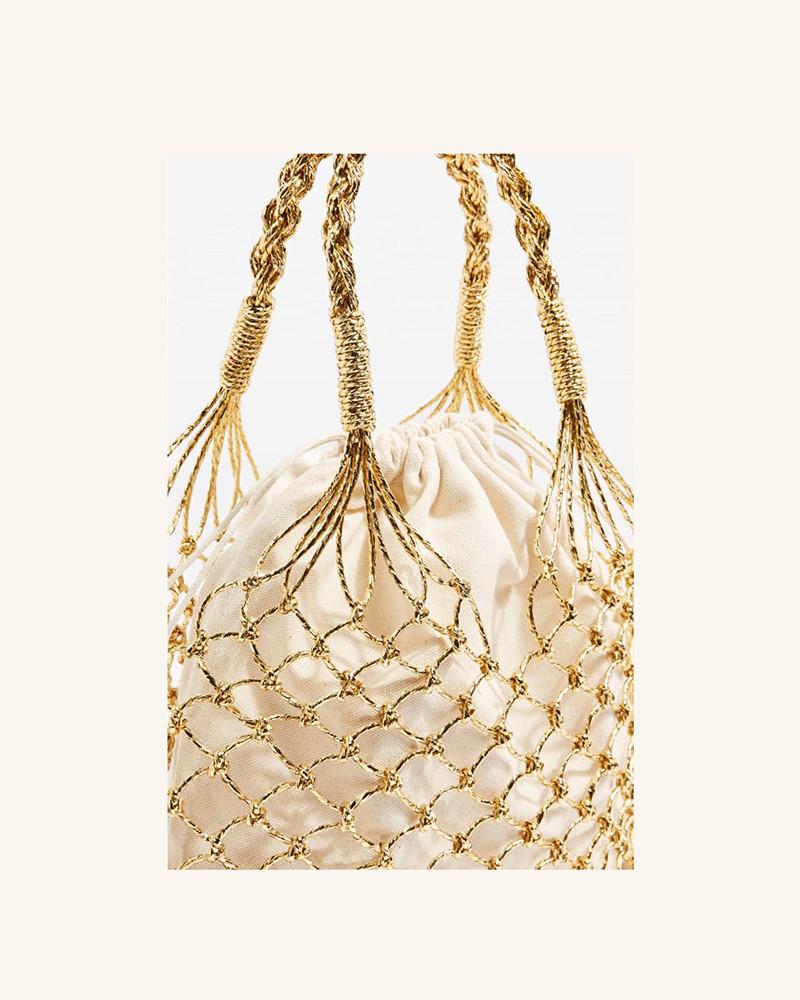 Y'am Capri Helene bag oro In Saldo