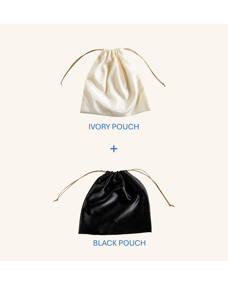 Y'am Capri Helenuccia Bag + un sacchetto colorato nero Moda