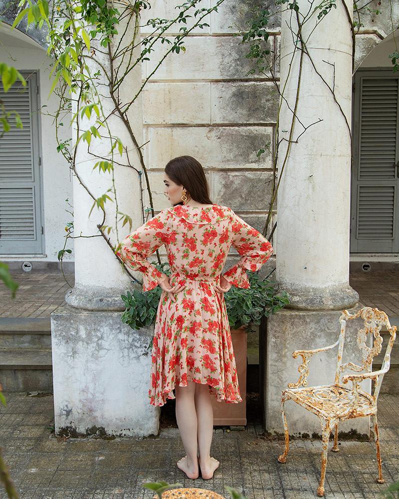 Y'am Capri Flora Dress Pezzi Unici