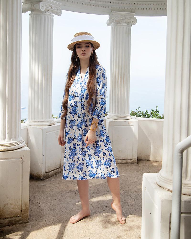 Y'am Capri Diana Kaftan Consegna Veloce