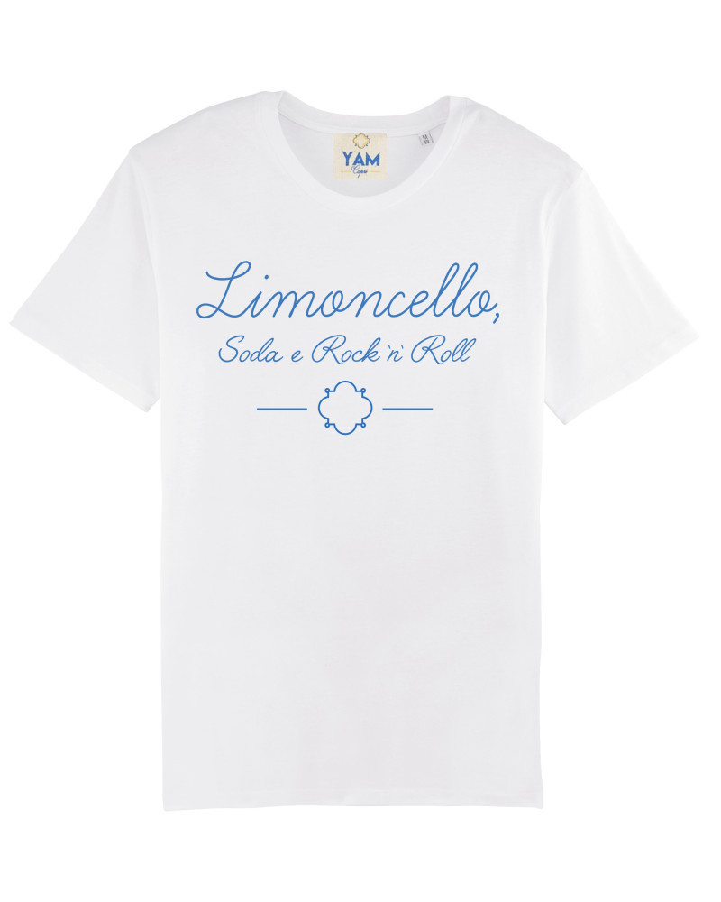 Y'am Capri "Limoncello Soda & Rock’n Roll" T-shirt (Uomo) Shopping Online