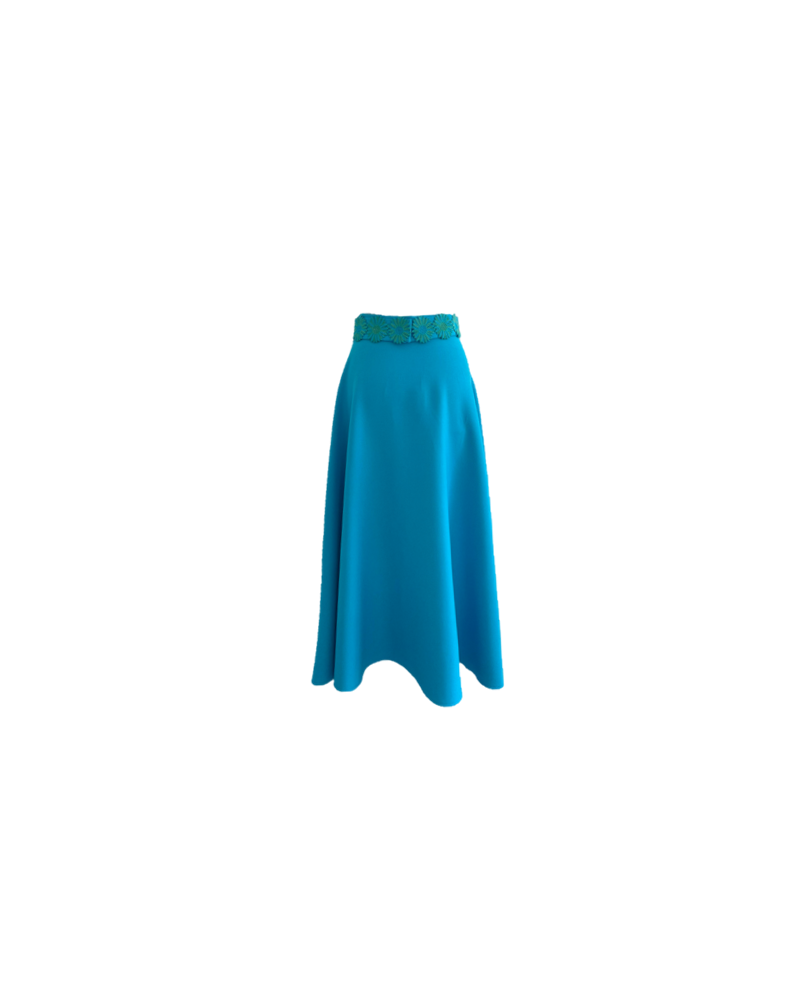 Y'am Capri Ingrid Skirt Margherite In Vendita