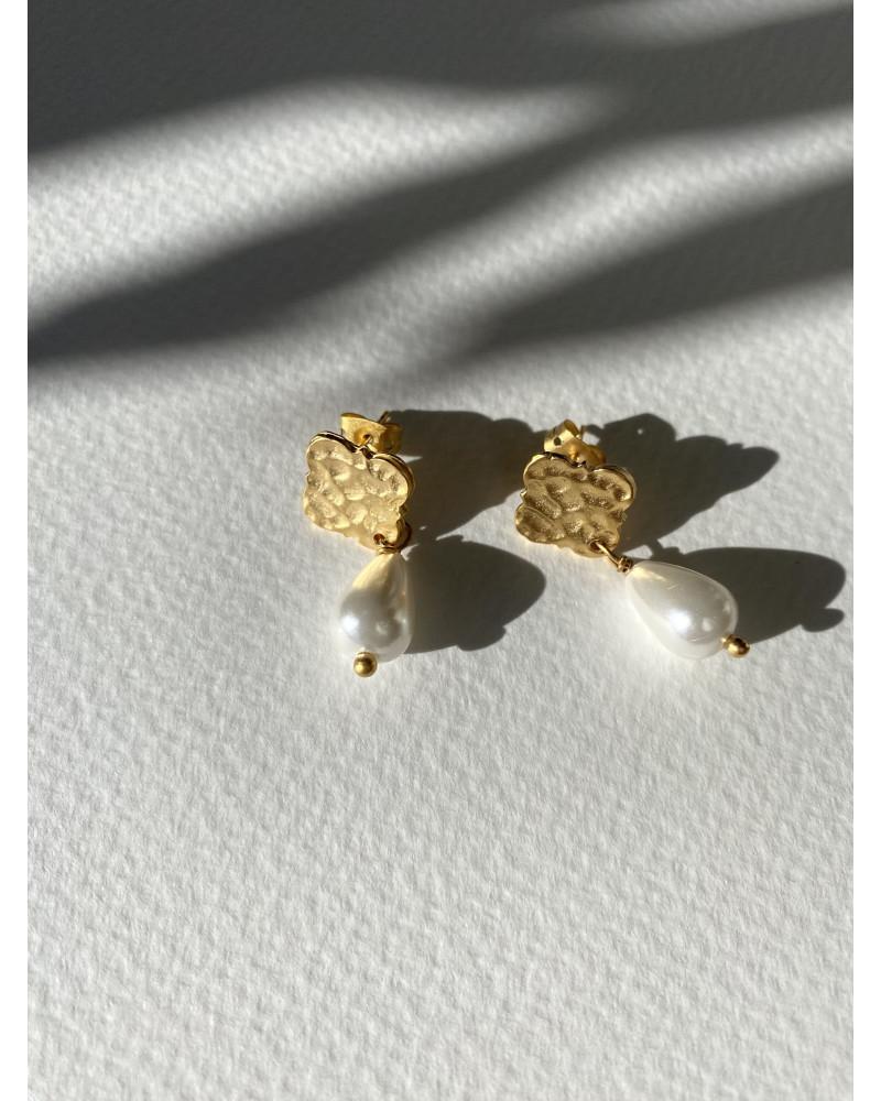 Y'am Capri Y'AM mini stud earrings with pearls Promozione Limitata
