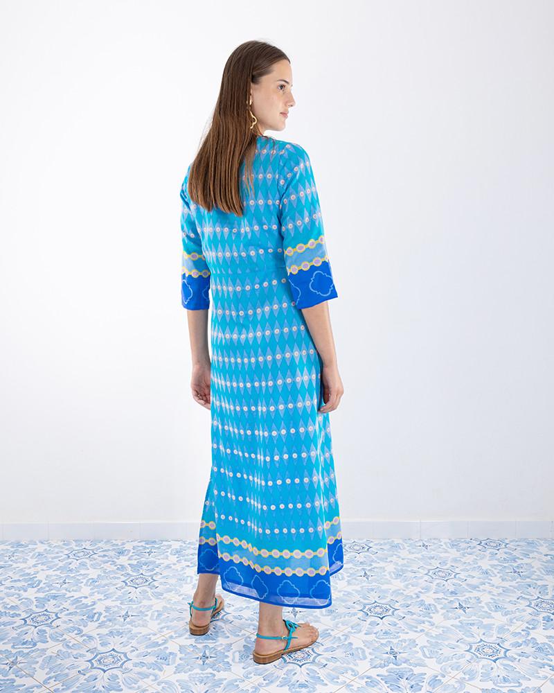 Y'am Capri Chiara Kaftan In Linea