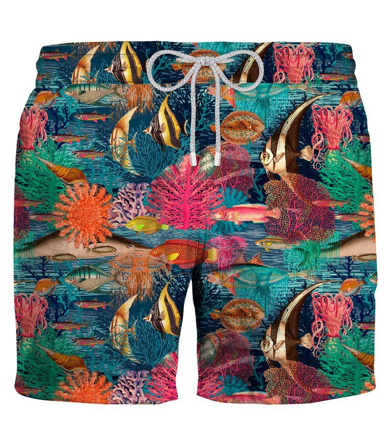 Zeybra COSTUME UOMO PESCI TROPICALI RECYCLED