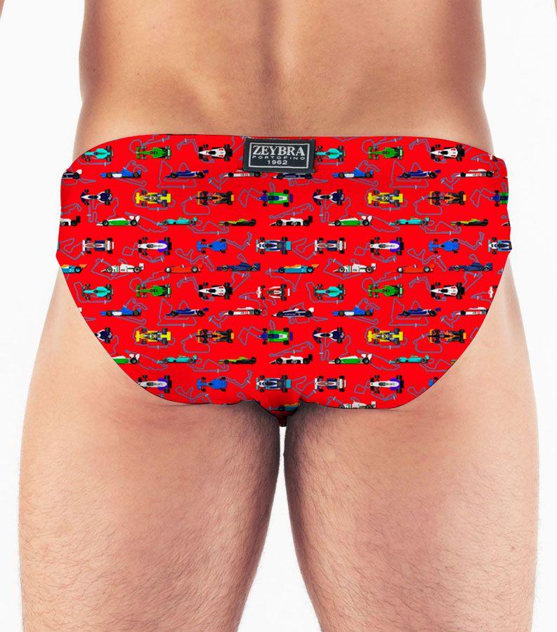 Zeybra SLIP UOMO FORMULA 1 RED RACE Hotsell