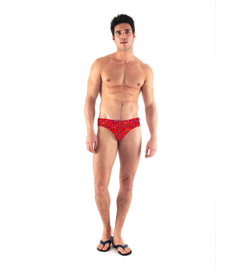 Zeybra SLIP UOMO FORMULA 1 RED RACE Hotsell