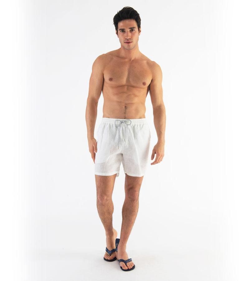 Zeybra COSTUME UOMO LINO BIANCO In Linea