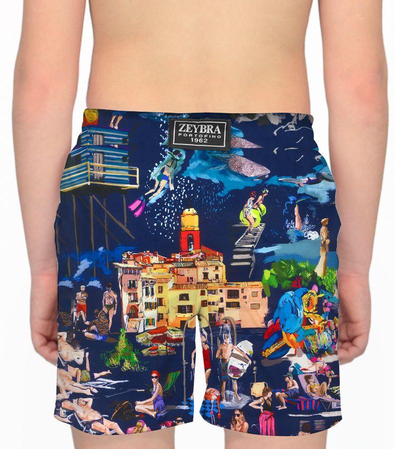 Zeybra COSTUME BAMBINO ESTATE BLU Novità