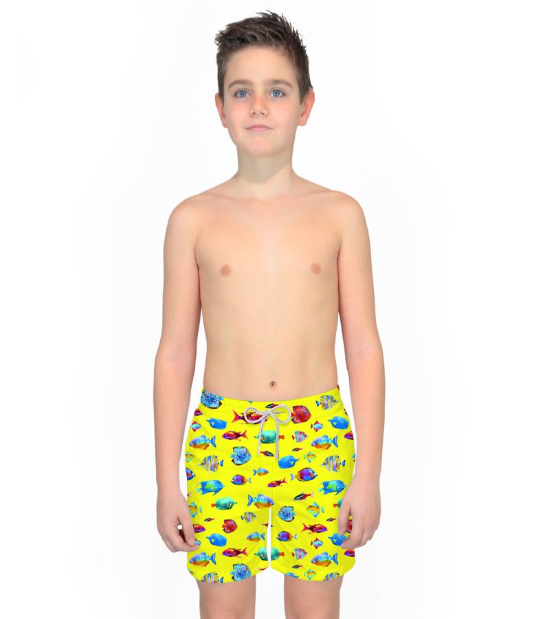 Zeybra COSTUME BAMBINO PESCI GIALLO FLUO Online