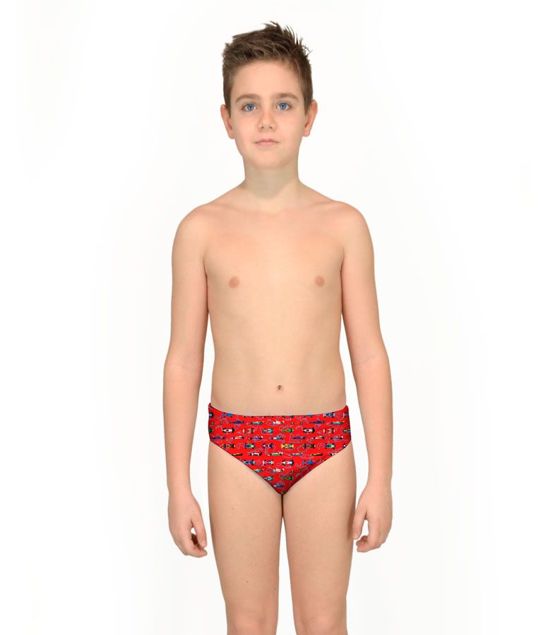 Zeybra SLIP BAMBINO FORMULA 1 RED RACE Qualità