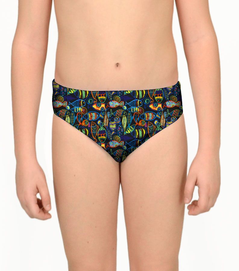 Zeybra SLIP BAMBINO PESCI CRAYON NERO Vendita
