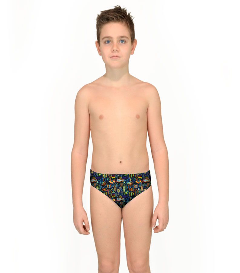 Zeybra SLIP BAMBINO PESCI CRAYON NERO Vendita